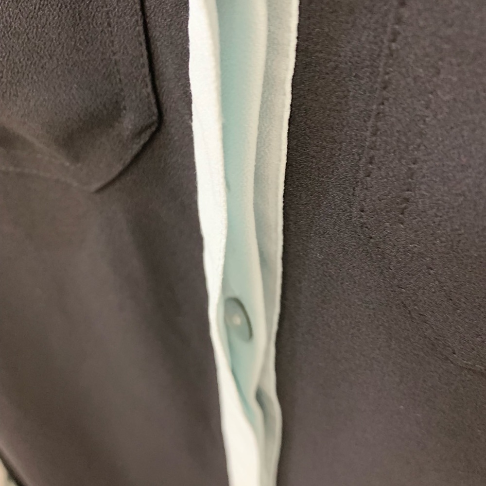 Sanctuary Color Block Sheer Blouse - Picture 8 of 8